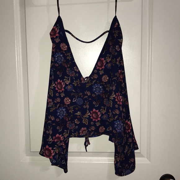 F21 Off the Shoulder Crop Top size L - Picture 1 of 3